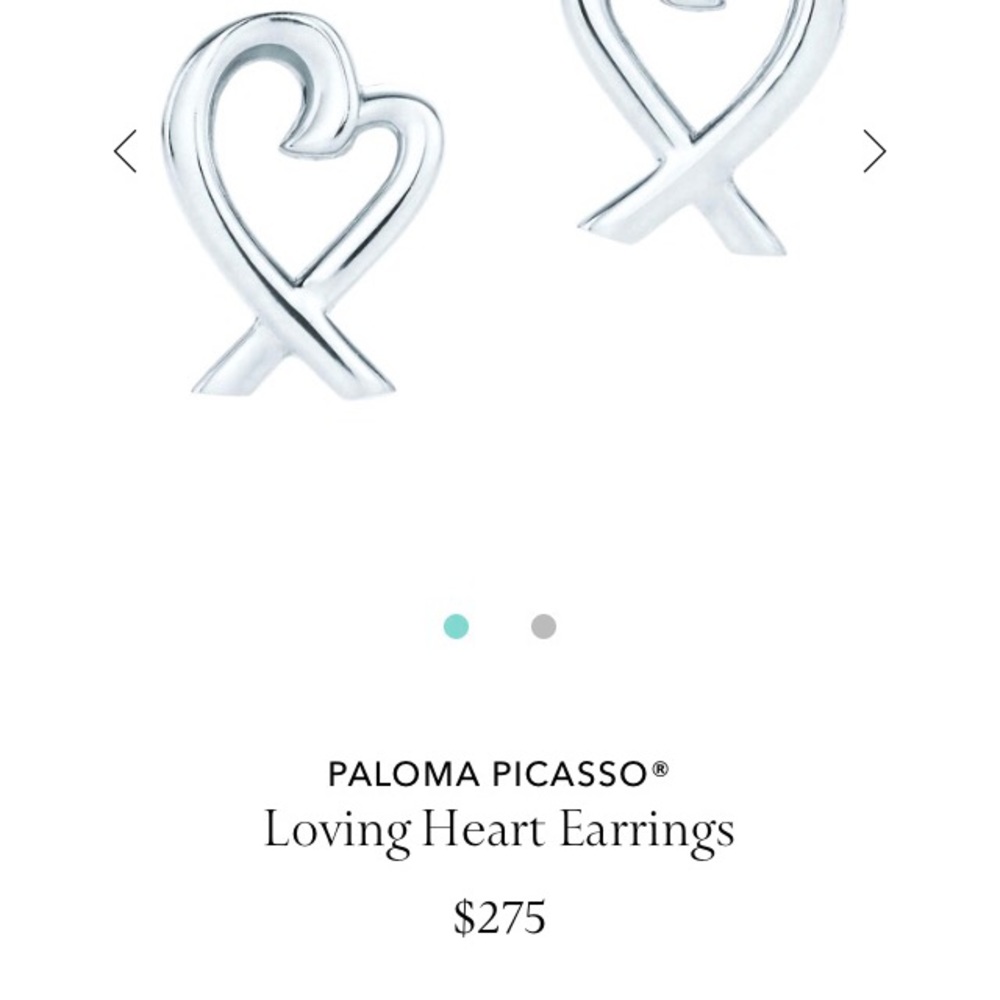 Tiffany and company heart earrings